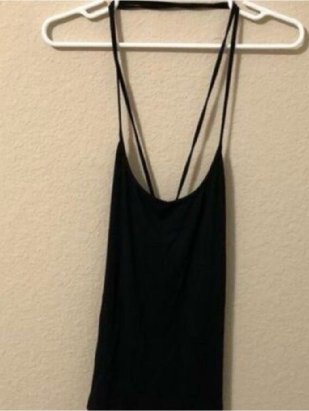 Fabletics Tank Top Violet Lace Up Back Athletic - Picture 3 of 4
